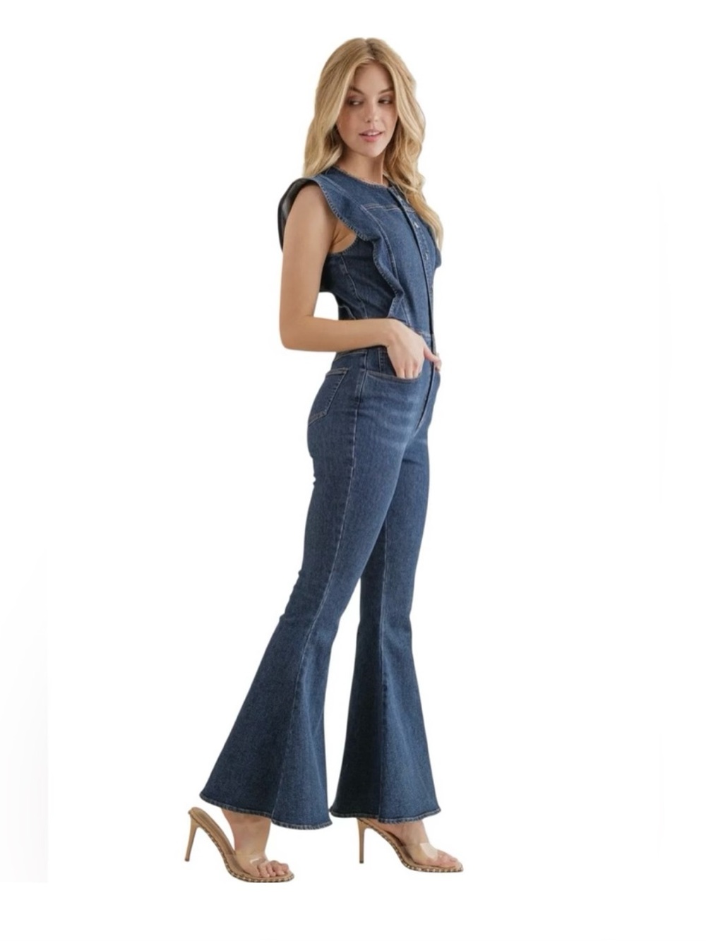 Denim jumpsuit